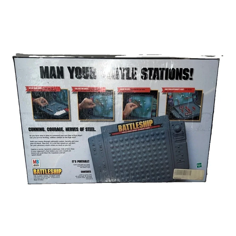 1998 HASBRO Milton Bradley Battleship The Classic Naval Combat Game *BRAND NEW*